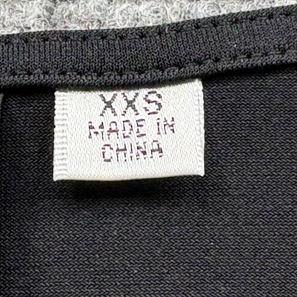 Bob Mackie Wearable Art Top Womens XXS Black Tunic Sequin Chevron‎ Party Formal - Picture 6 of 16